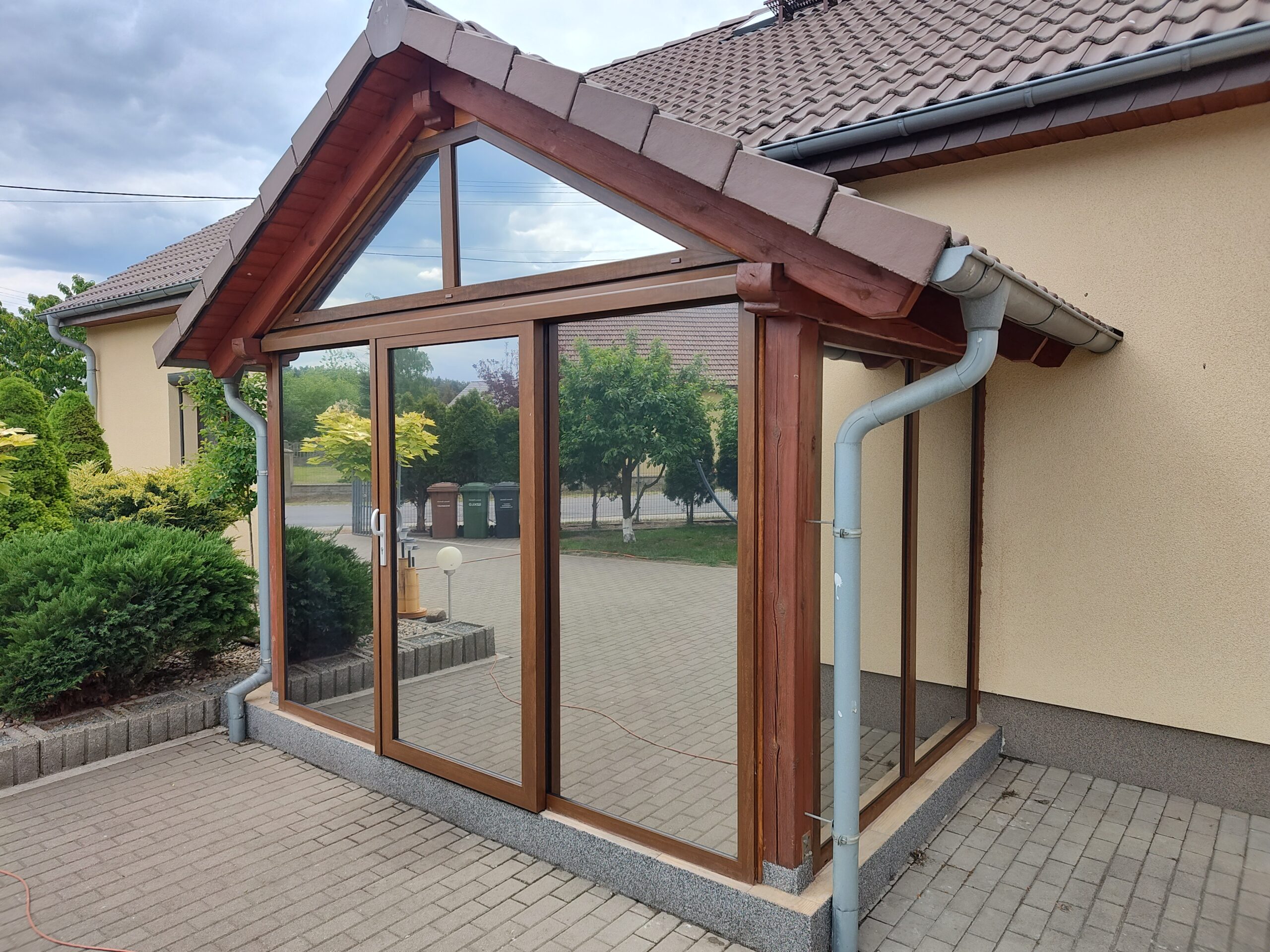 lustro weneckie oklejanie