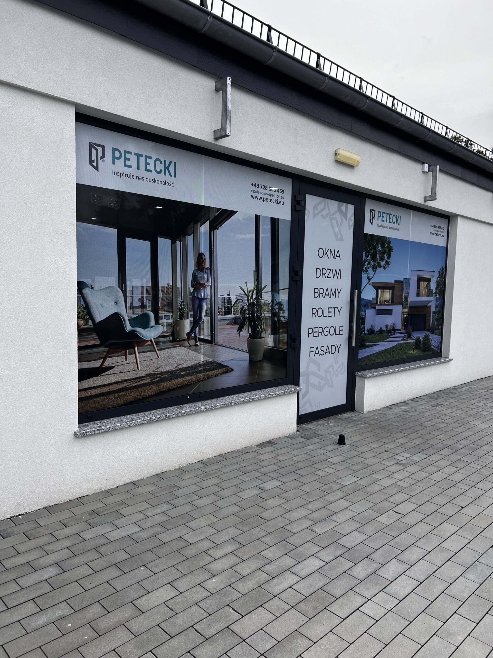 Oklejanie witryn opole 