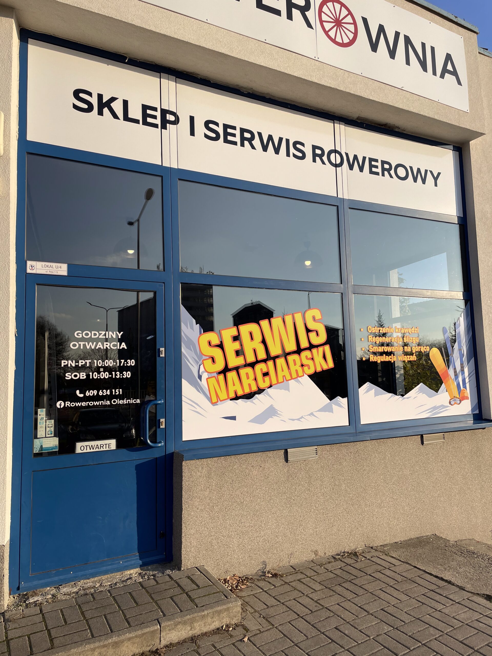 oklejanie witryn opole